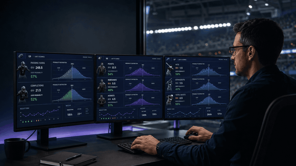 How AI Player Prop Predictions Help Analyze NFL, NBA, and MLB Markets